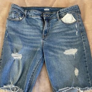 Old Navy Blue Denim Shorts